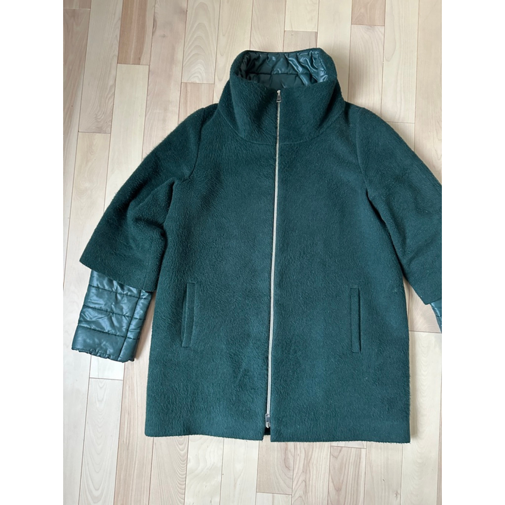 Simons forest green Puffer Jacket - Picture 3 of 11